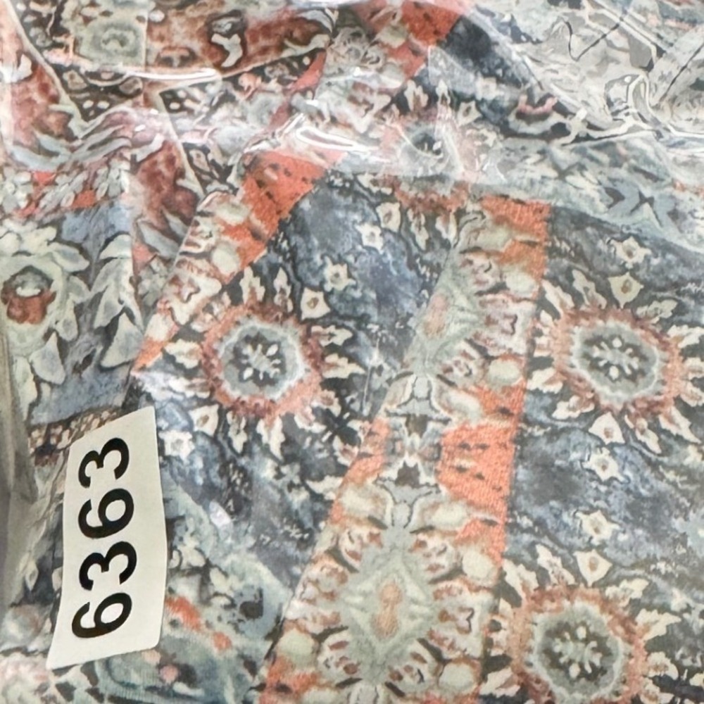 Lulus Dress Mini Womens Medium Blue Orange Tile Patchwork Boho Sleeveless - Picture 11 of 11